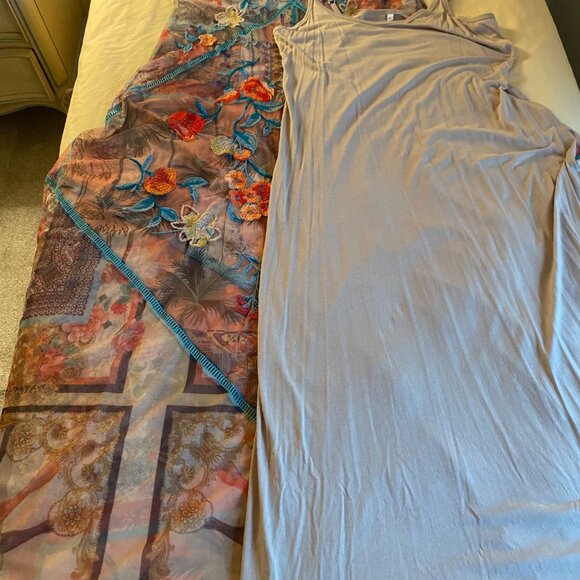 Johnny Was Jolene Mesh Dress - Picture 5 of 5